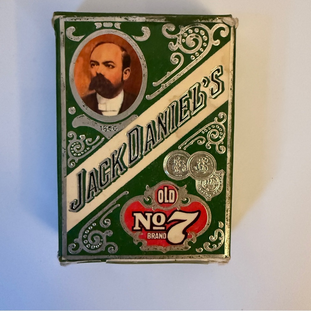 Jack Daniel's Old No. 7 Green Tennessee VTG Playing Cards